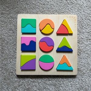 Lovevery Geometric Shapes Puzzle for Kids